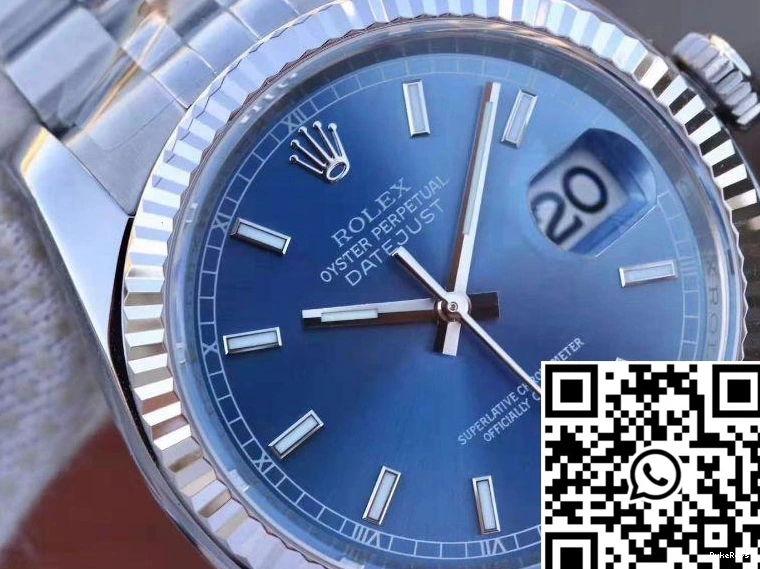 M126334-0002 36mm Factory Rolex Dial AR Blue Datejust 0410